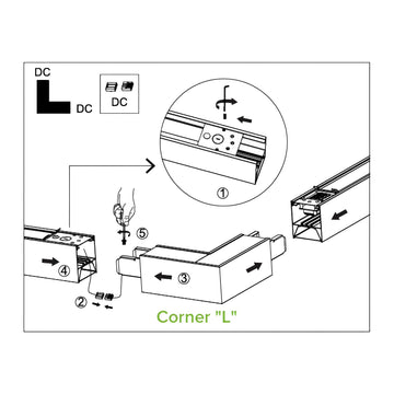 Connectors for LED Linear Pendant Lights
